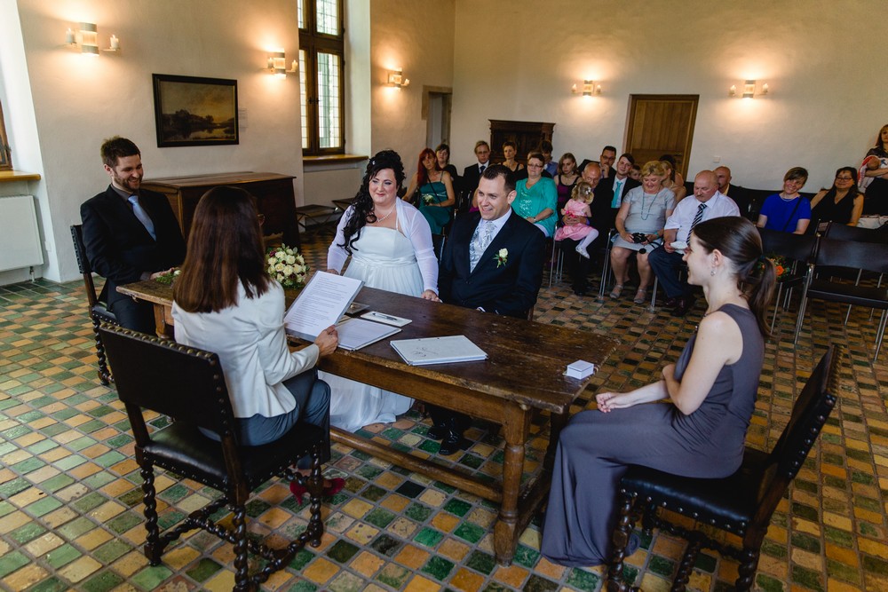 Hochzeitsfotograf im Reinbeker Schloss mit Jana und Tobias